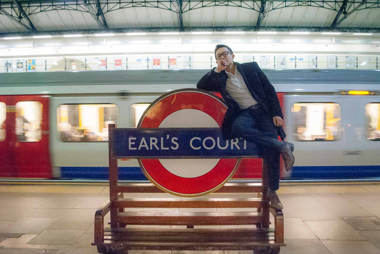 Earl Lee in London at Earl's Court